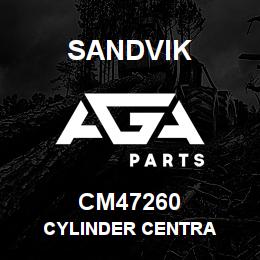 CM47260 Sandvik CYLINDER CENTRA | AGA Parts
