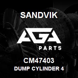 CM47403 Sandvik DUMP CYLINDER 4 | AGA Parts