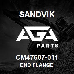 CM47607-011 Sandvik END FLANGE | AGA Parts