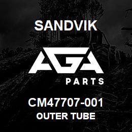 CM47707-001 Sandvik OUTER TUBE | AGA Parts