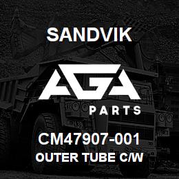 CM47907-001 Sandvik OUTER TUBE C/W | AGA Parts
