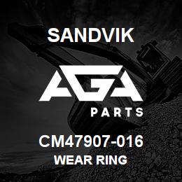 CM47907-016 Sandvik WEAR RING | AGA Parts