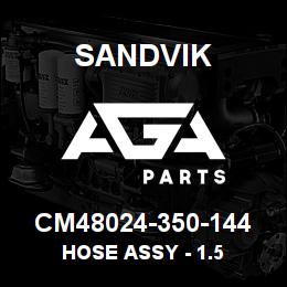 CM48024-350-144 Sandvik HOSE ASSY - 1.5 | AGA Parts