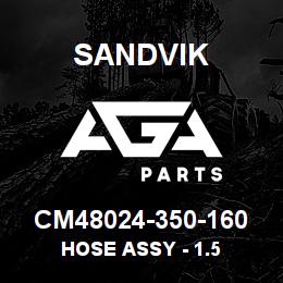 CM48024-350-160 Sandvik HOSE ASSY - 1.5 | AGA Parts