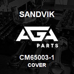 CM65003-1 Sandvik COVER | AGA Parts