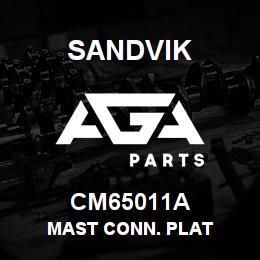 CM65011A Sandvik MAST CONN. PLAT | AGA Parts