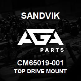 CM65019-001 Sandvik TOP DRIVE MOUNT | AGA Parts