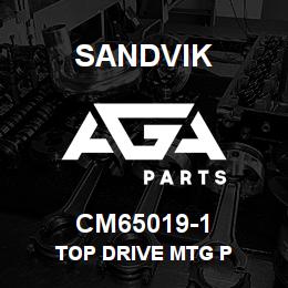 CM65019-1 Sandvik TOP DRIVE MTG P | AGA Parts