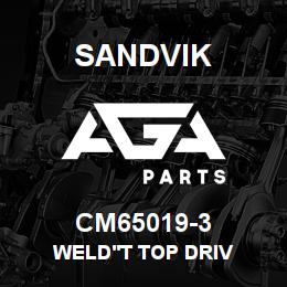 CM65019-3 Sandvik WELD'T TOP DRIV | AGA Parts