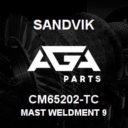 CM65202-TC Sandvik MAST WELDMENT 9 | AGA Parts