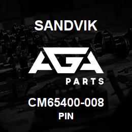 CM65400-008 Sandvik PIN | AGA Parts