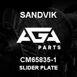 CM65835-1 Sandvik SLIDER PLATE | AGA Parts