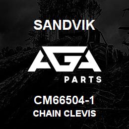 CM66504-1 Sandvik CHAIN CLEVIS | AGA Parts