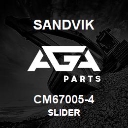 CM67005-4 Sandvik SLIDER | AGA Parts