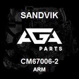 CM67006-2 Sandvik ARM | AGA Parts