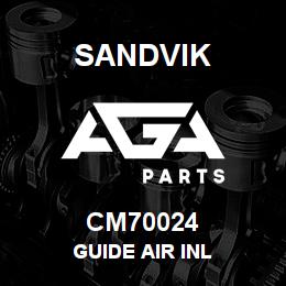 CM70024 Sandvik GUIDE AIR INL | AGA Parts