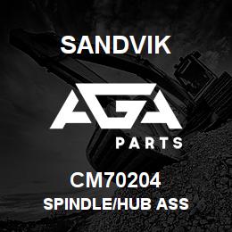 CM70204 Sandvik SPINDLE/HUB ASS | AGA Parts