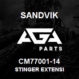 CM77001-14 Sandvik STINGER EXTENSI | AGA Parts