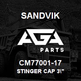 CM77001-17 Sandvik STINGER CAP 3" | AGA Parts