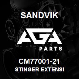 CM77001-21 Sandvik STINGER EXTENSI | AGA Parts