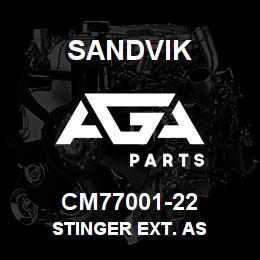 CM77001-22 Sandvik STINGER EXT. AS | AGA Parts