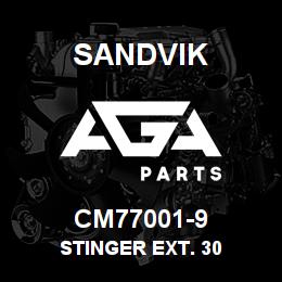 CM77001-9 Sandvik STINGER EXT. 30 | AGA Parts