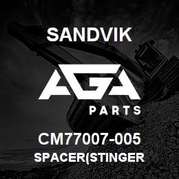 CM77007-005 Sandvik SPACER(STINGER | AGA Parts