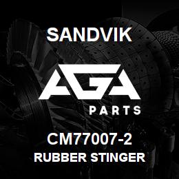 CM77007-2 Sandvik RUBBER STINGER | AGA Parts