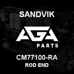 CM77100-RA Sandvik ROD END | AGA Parts