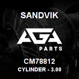 CM78812 Sandvik CYLINDER - 3.00 | AGA Parts