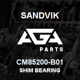 CM85200-B01 Sandvik SHIM BEARING | AGA Parts