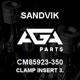 CM85923-350 Sandvik CLAMP INSERT 3. | AGA Parts