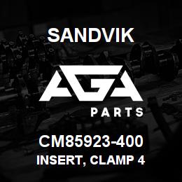 CM85923-400 Sandvik INSERT, CLAMP 4 | AGA Parts