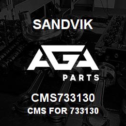 CMS733130 Sandvik CMS FOR 733130 | AGA Parts