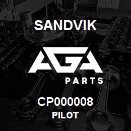 CP000008 Sandvik PILOT | AGA Parts