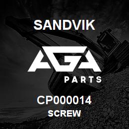 CP000014 Sandvik SCREW | AGA Parts