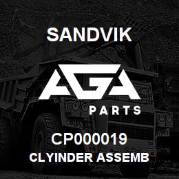 CP000019 Sandvik CLYINDER ASSEMB | AGA Parts