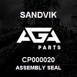 CP000020 Sandvik ASSEMBLY SEAL | AGA Parts