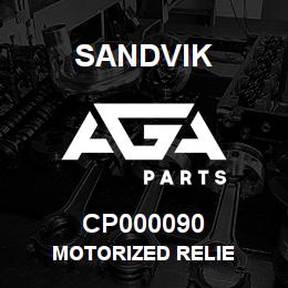 CP000090 Sandvik MOTORIZED RELIE | AGA Parts