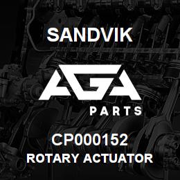 CP000152 Sandvik ROTARY ACTUATOR | AGA Parts