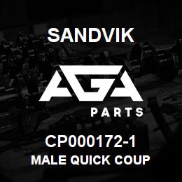 CP000172-1 Sandvik MALE QUICK COUP | AGA Parts