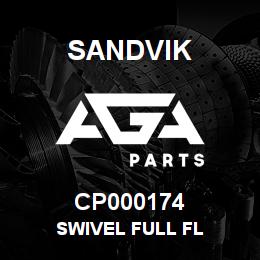 CP000174 Sandvik SWIVEL FULL FL | AGA Parts