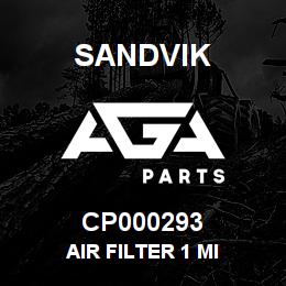 CP000293 Sandvik AIR FILTER 1 MI | AGA Parts