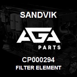 CP000294 Sandvik FILTER ELEMENT | AGA Parts