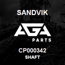 CP000342 Sandvik SHAFT | AGA Parts