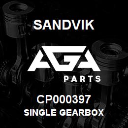 CP000397 Sandvik SINGLE GEARBOX | AGA Parts
