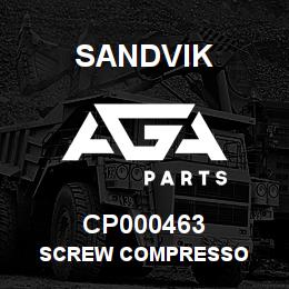 CP000463 Sandvik SCREW COMPRESSO | AGA Parts