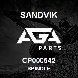 CP000542 Sandvik SPINDLE | AGA Parts
