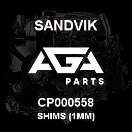 CP000558 Sandvik SHIMS (1MM) | AGA Parts