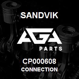 CP000608 Sandvik CONNECTION | AGA Parts